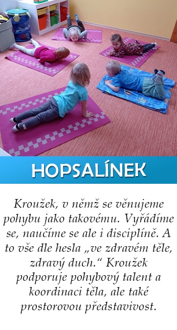 Hopsalínek v Mrňouskovi