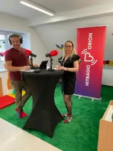 Hitrádio Orion - Jiří Prokeš a Ing. Zuzana Běhalová