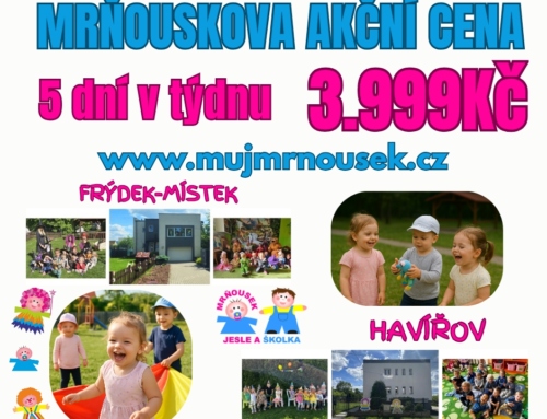 Mrňouskova akční cena – radost pro děti i rodiče